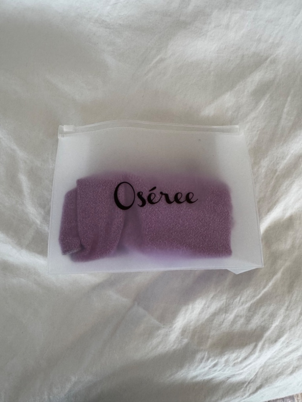 NWT Oseree Lumiere Glitter Purple One-Piece Maillot Swimsuit M - Picture 5 of 13